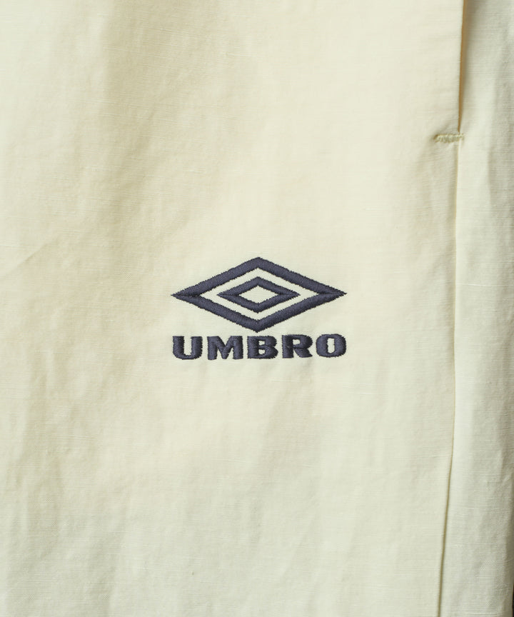 ssstein×UMBRO(シュタイン×アンブロ)のLINEN/NYLON TRACK TROUSERS - IVORYの公式通販サイトsession福岡セレクトショップ