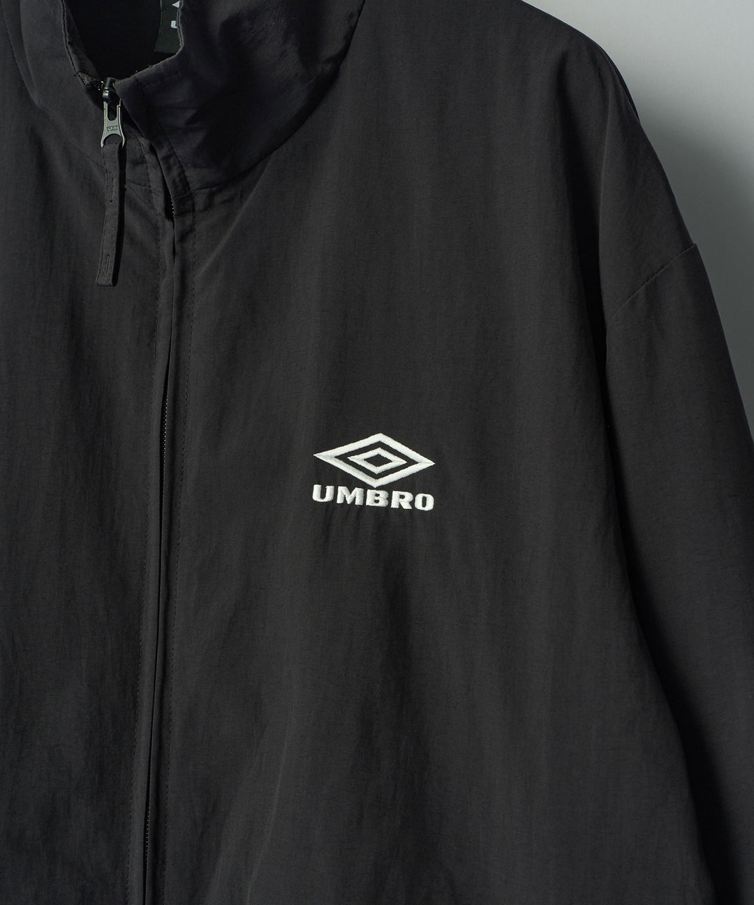 【ssstein × UMBRO】CO/NY POPLIN TRACK JACKET - BLACK