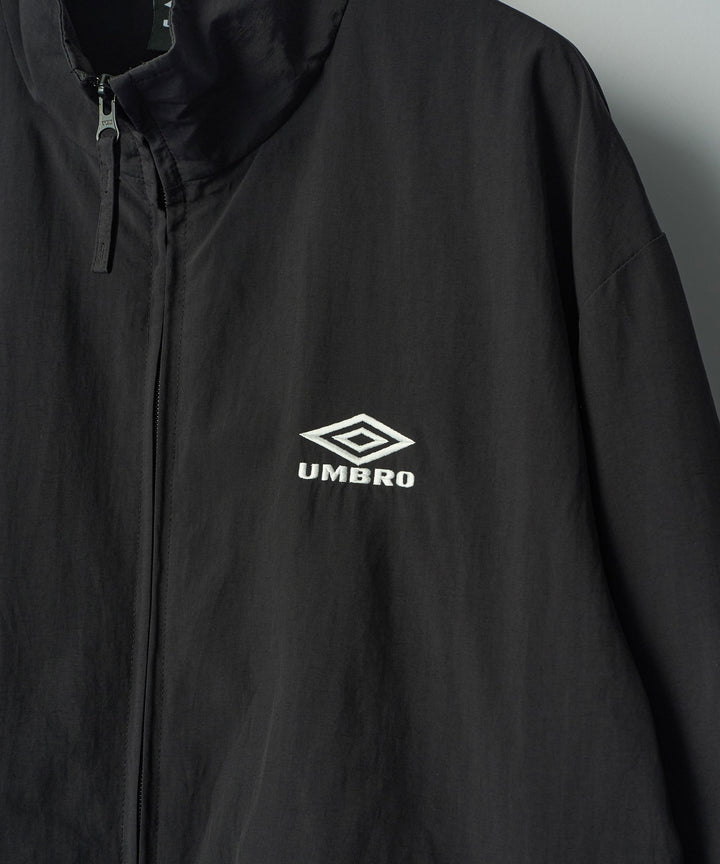 【ssstein × UMBRO】CO/NY POPLIN TRACK JACKET - BLACK