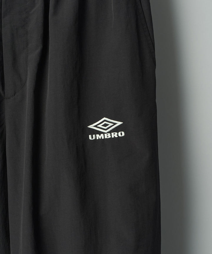 ssstein×UMBRO(シュタイン×アンブロ)のCO/NY POPLIN TRACK TROUSERS - BLACKの公式通販サイトsession福岡セレクトショップ
