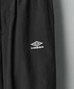 画像をギャラリービューアに読み込む, ssstein×UMBRO(シュタイン×アンブロ)のCO/NY POPLIN TRACK TROUSERS - BLACKの公式通販サイトsession福岡セレクトショップ
