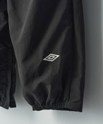 画像をギャラリービューアに読み込む, ssstein×UMBRO(シュタイン×アンブロ)のCO/NY POPLIN TRACK TROUSERS - BLACKの公式通販サイトsession福岡セレクトショップ

