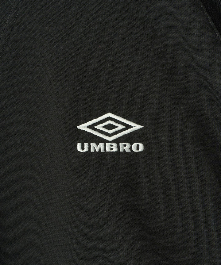 【ssstein × UMBRO】HIGH GAUGE COTTON SWEAT LS - BLACK