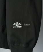 画像をギャラリービューアに読み込む, 【ssstein × UMBRO】HIGH GAUGE COTTON SWEAT LS - BLACK
