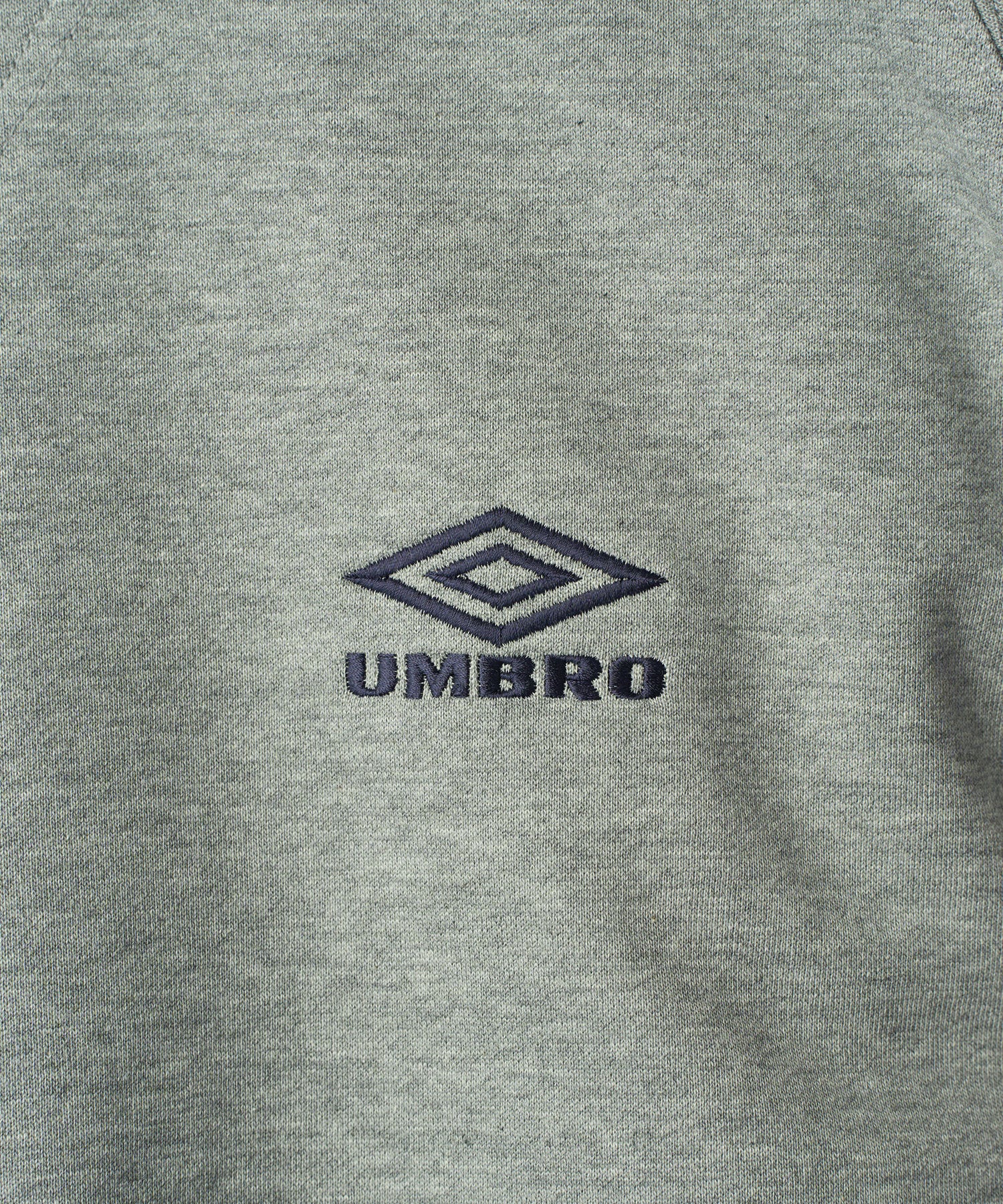 【ssstein × UMBRO】HIGH GAUGE COTTON SWEAT LS - GREY