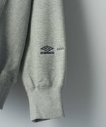 画像をギャラリービューアに読み込む, 【ssstein × UMBRO】HIGH GAUGE COTTON SWEAT LS - GREY
