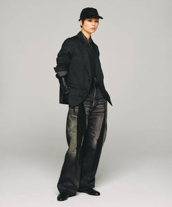 SUBLATIONS / サブレーションズ】2TUCK WIDE DENIM PANTS 