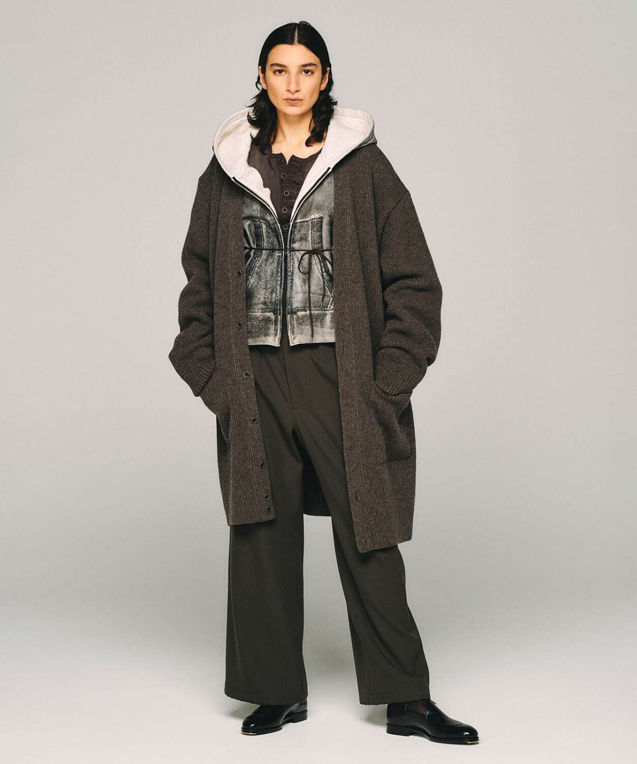 【SUBLATIONS】CRACKING COATED PARKA - WHITE BASE