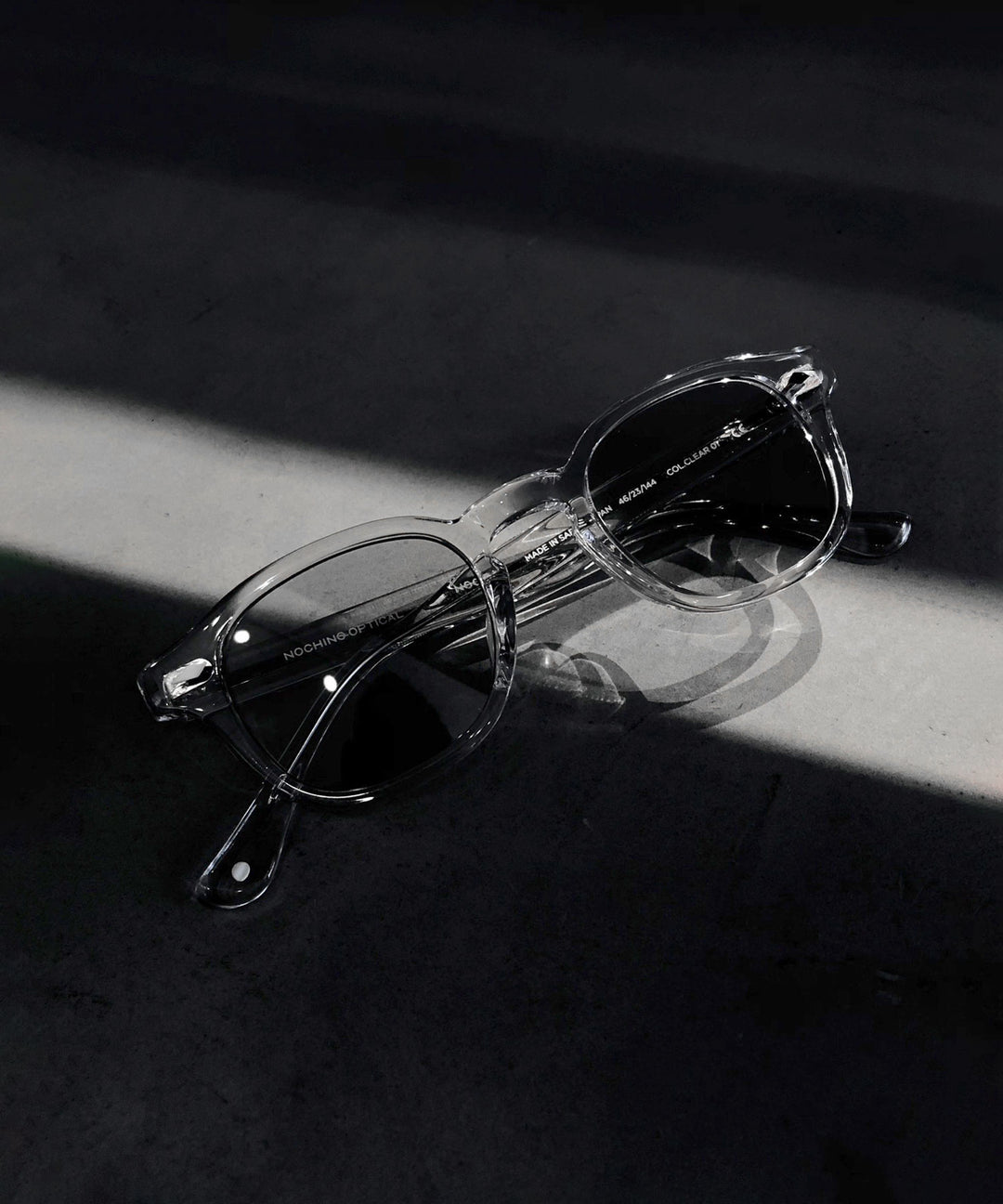 【NOCHINO OPTICAL】- LIMITED - NOCHINO - CRYSTAL CLEAR×GREY GREEN TO D.GREY sessionセッション福岡セレクトショップ 公式通販サイト サングラス