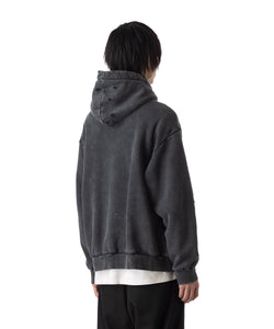 VEIN ヴェインのCO SWEAT DISTRESSED ZIP UP HOODIE - X.BLACKの公式通販サイトsession福岡セレクトショップ