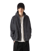 画像をギャラリービューアに読み込む, VEIN ヴェインのCO SWEAT DISTRESSED ZIP UP HOODIE - X.BLACKの公式通販サイトsession福岡セレクトショップ
