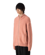 画像をギャラリービューアに読み込む, VEIN ヴェインのSHAGGY KNIT DRIVERS JACKET - PINKの公式通販サイトsession福岡セレクトショップ
