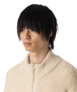 画像をギャラリービューアに読み込む, VEIN ヴェインのSHAGGY KNIT DRIVERS JACKET - OFF WHITEの公式通販サイトsession福岡セレクトショップ
