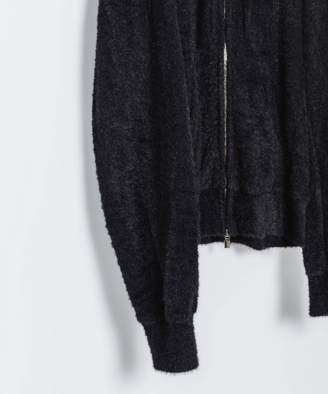 VEIN ヴェインのMALL YARN JERSEY ZIP UP HOODIE - BLACKの公式通販サイトsession福岡セレクトショップ
