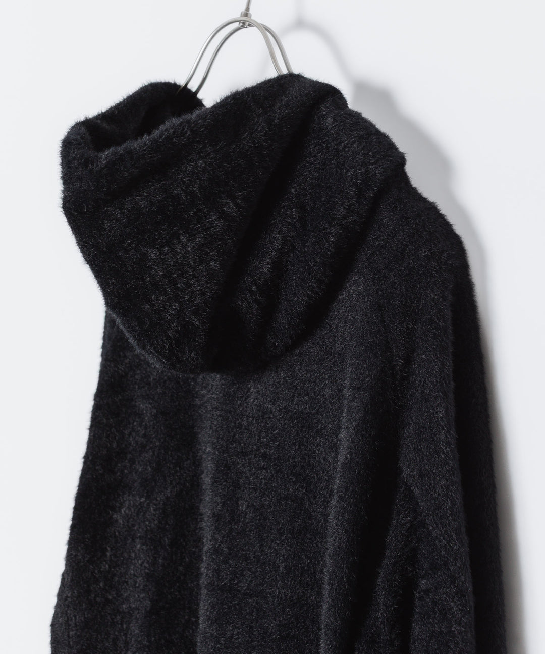 VEIN ヴェインのMALL YARN JERSEY ZIP UP HOODIE - BLACKの公式通販サイトsession福岡セレクトショップ