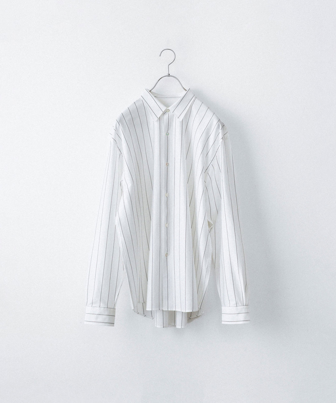 KANEMASA PHIL. カネマサフィルの46G STRIPE MODEST SHIRTのWHITE 公式通販サイトsession福岡セレクトショップ