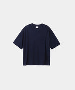 画像をギャラリービューアに読み込む, WWW - WRAPINKNOT wool wearのS/S OVERSIZED POCKET T-SHIRTのNAVY 公式通販サイトsession福岡セレクトショップ

