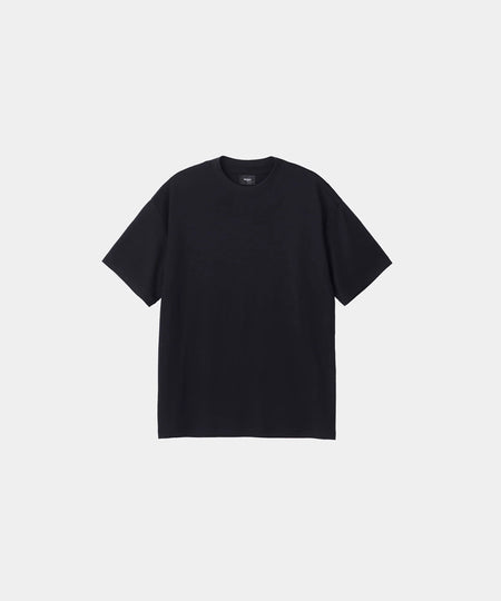 【 WWW 】S/S WIDE FIT T-SHIRT - BLACK