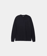 画像をギャラリービューアに読み込む, WWW - WRAPINKNOT wool wearのL/S OVERSIZED T-SHIRTのBLACK 公式通販サイトsession福岡セレクトショップ
