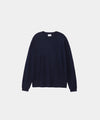 【 WWW 】L/S OVERSIZED T-SHIRT - NAVY