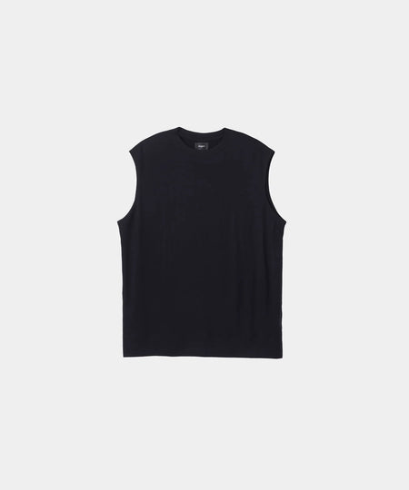 【 WWW 】SLEEVELESS PULLOVER - BLACK