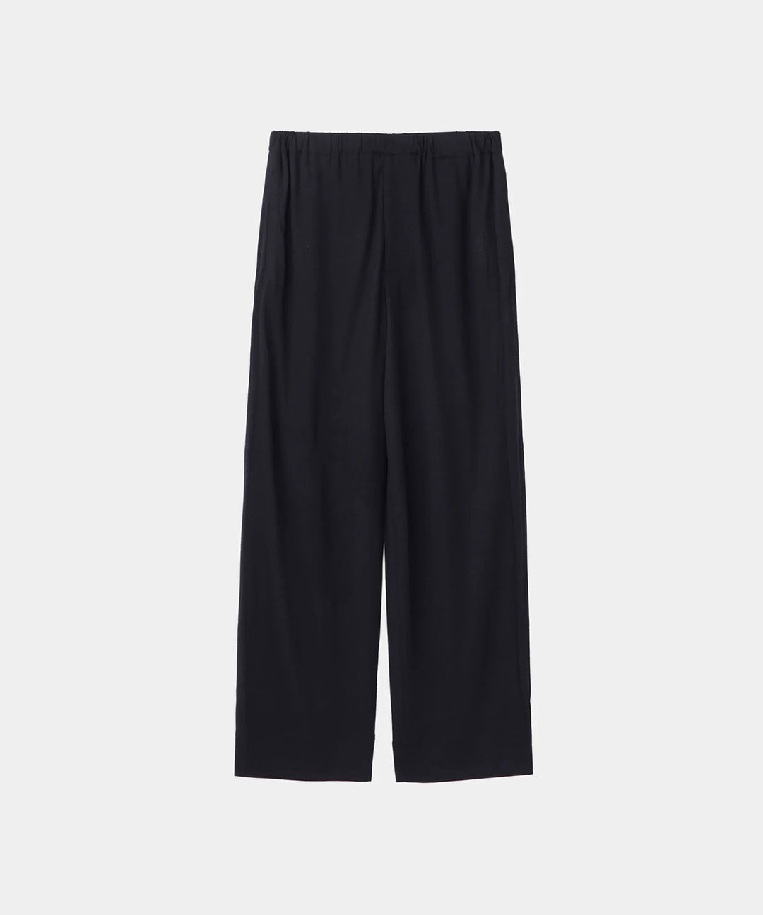 WWW - WRAPINKNOT wool wearのWIDE PANTSのBLACK 公式通販サイトsession福岡セレクトショップ