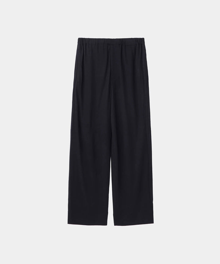 WWW - WRAPINKNOT wool wearのWIDE PANTSのBLACK 公式通販サイトsession福岡セレクトショップ