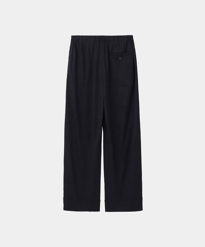 WWW - WRAPINKNOT wool wearのWIDE PANTSのBLACK 公式通販サイトsession福岡セレクトショップ