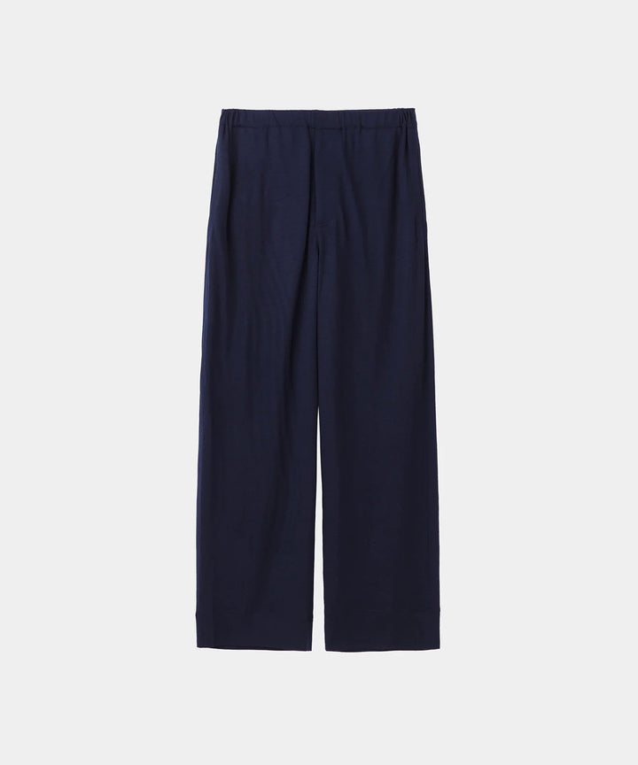 WWW - WRAPINKNOT wool wearのWIDE PANTSのNAVY 公式通販サイトsession福岡セレクトショップ
