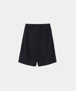 画像をギャラリービューアに読み込む, WWW WRAPINKNOT wool wearのWIDE SHORTSのBLACK 公式通販サイトsession福岡セレクトショップ
