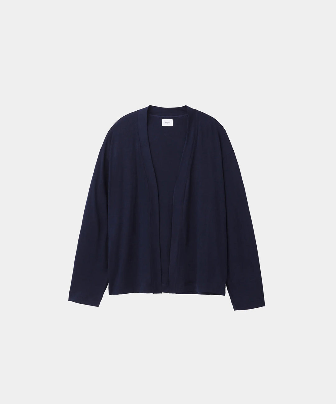 WWW - WRAPINKNOT wool wearのBUTTON-LESS CARDIGANのNAVY 公式通販サイトsession福岡セレクトショップ