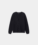 画像をギャラリービューアに読み込む, WWW - WRAPINKNOT wool wearのV-NECK CARDIGANのBLACK 公式通販サイトsession福岡セレクトショップ
