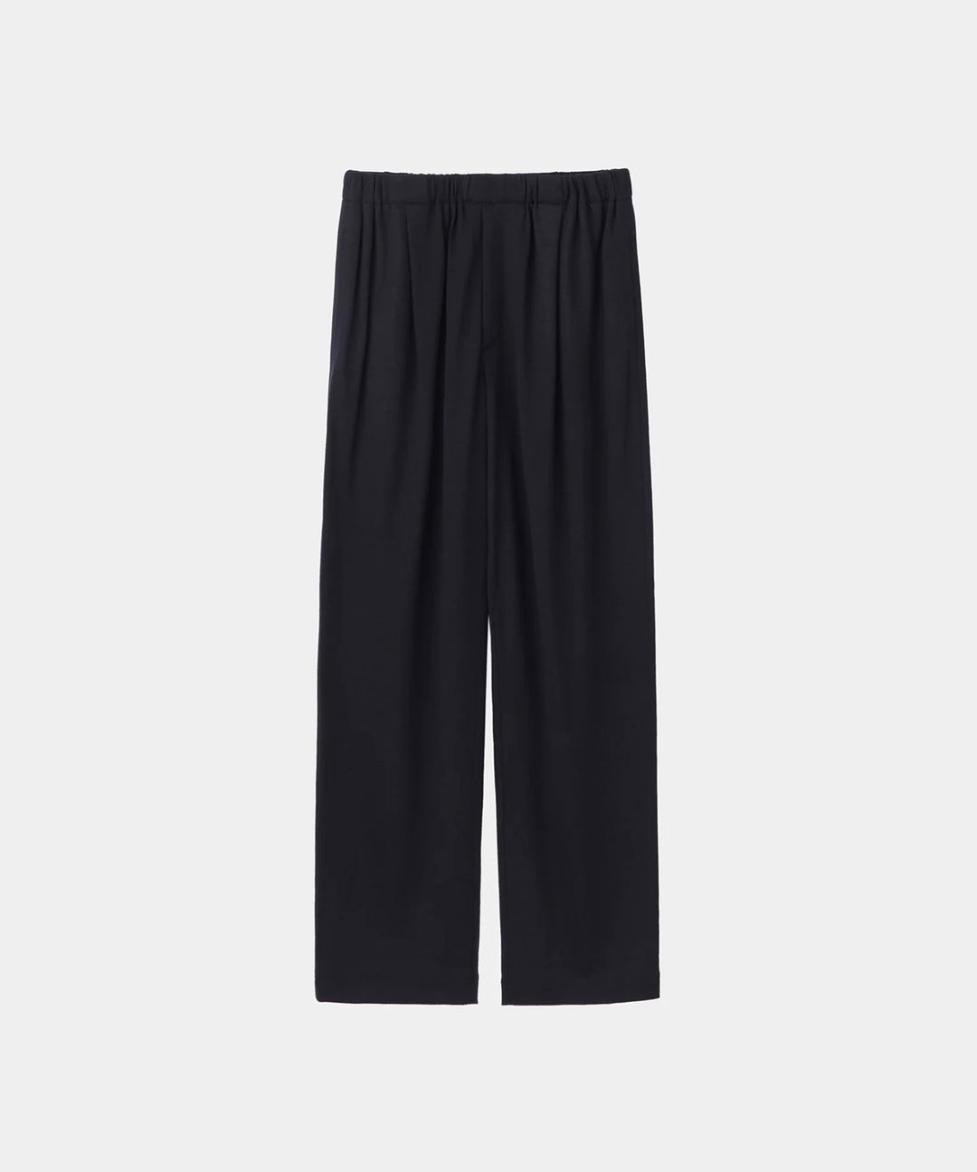 WWW - WRAPINKNOT wool wearのWIDE TAPERED PANTSのBLACK公式通販サイトsession福岡セレクトショップ