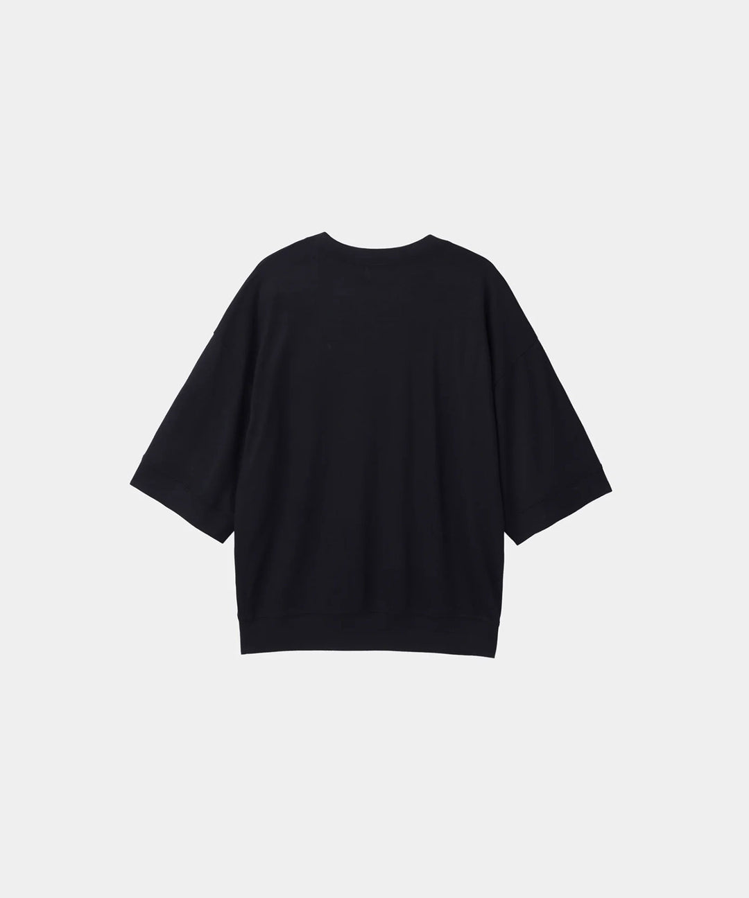 WWW - WRAPINKNOT wool wearのS/S BLOUSING TOPSのBLACK 公式通販サイトsession福岡セレクトショップ