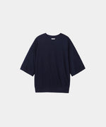 画像をギャラリービューアに読み込む, WWW - WRAPINKNOT wool wearのS/S BLOUSING TOPSのNAVY 公式通販サイトsession福岡セレクトショップ
