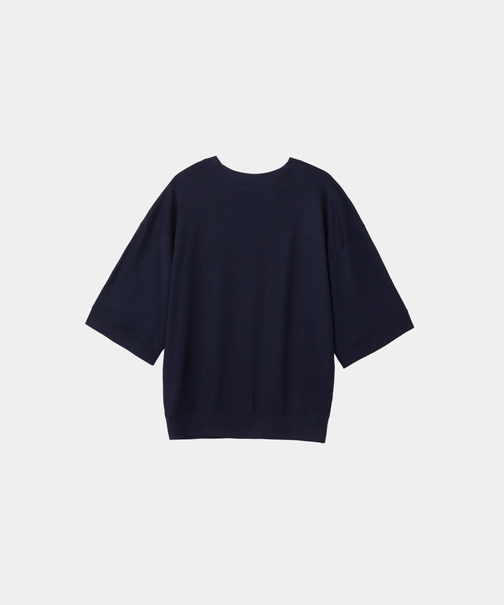 WWW - WRAPINKNOT wool wearのS/S BLOUSING TOPSのNAVY 公式通販サイトsession福岡セレクトショップ