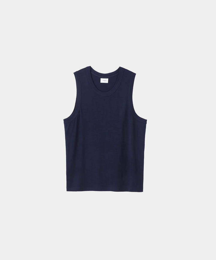 WWW - WRAPINKNOT wool wearのTANK TOPのNAVY 公式通販サイトsession福岡セレクトショップ
