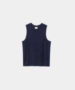 画像をギャラリービューアに読み込む, WWW - WRAPINKNOT wool wearのTANK TOPのNAVY 公式通販サイトsession福岡セレクトショップ
