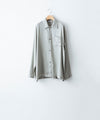 【YUTASETOGAWA】 COMFORT SHIRT-CUPRO - GRAY