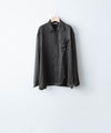 【YUTASETOGAWA】 COMFORT SHIRT-CUPRO - SUMI