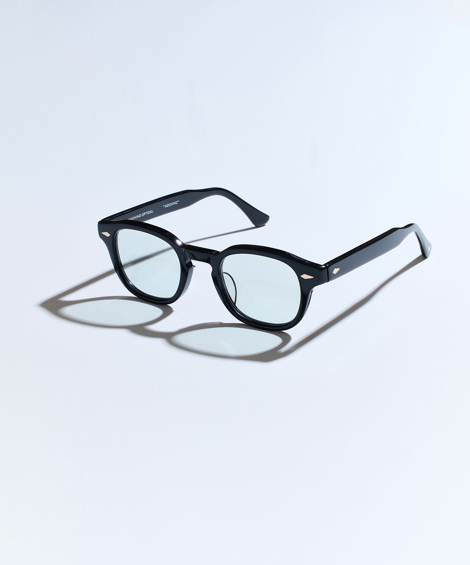 【NOCHINO OPTICAL】NOCHINO - Gloss Black x Grey Green to D.Grey (調光レンズ)