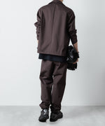 画像をギャラリービューアに読み込む, ATTACHMENT アタッチメントのPE HIGH GAUGE JERSEY TRAINING PANTS - L.BROWNの公式通販サイトsession福岡セレクトショップ
