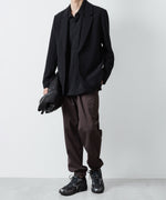画像をギャラリービューアに読み込む, ATTACHMENT アタッチメントのPE HIGH GAUGE JERSEY TRAINING PANTS - L.BROWNの公式通販サイトsession福岡セレクトショップ
