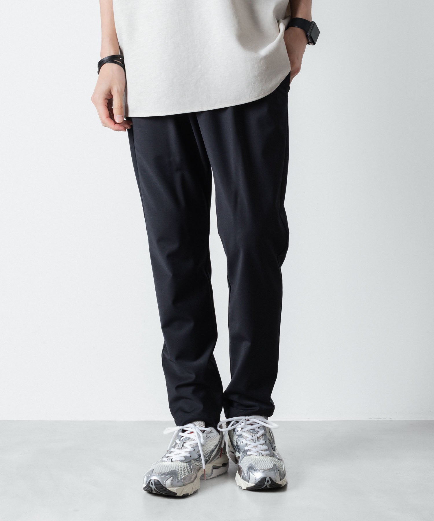 ATTACHMENT /アタッチメント】2/80 PE/WO STRETCH TRO REGULAR FIT 