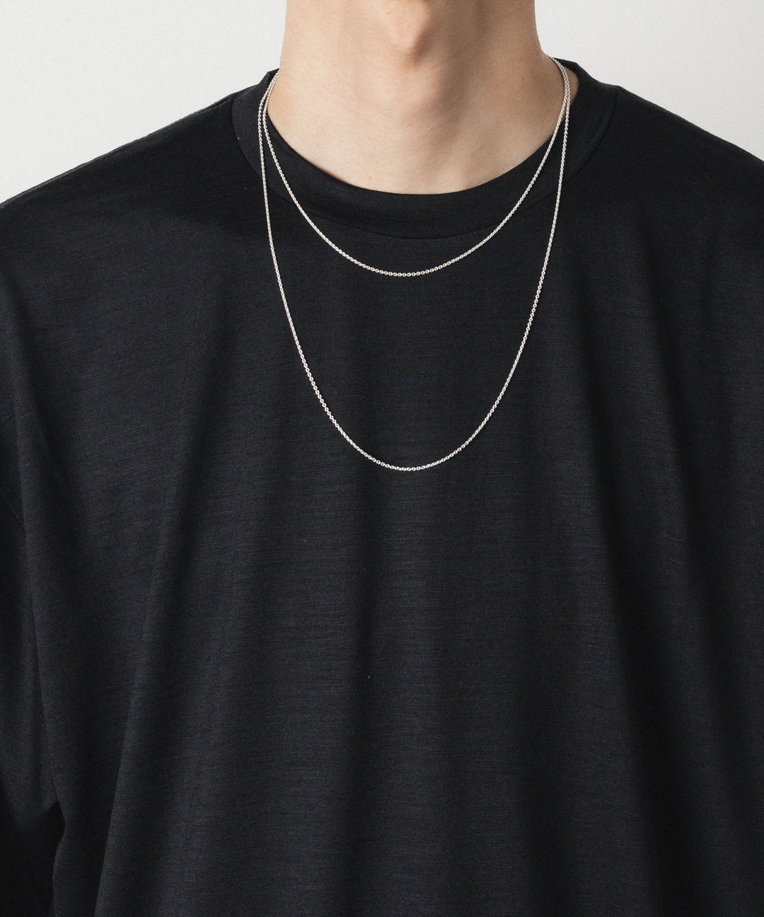 INTÉRIM インテリムのTAXCO SILVER CIRCLE CHAIN PAIR NECKLACEの公式通販サイトsession福岡セレクトショップ