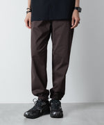 画像をギャラリービューアに読み込む, ATTACHMENT アタッチメントのPE HIGH GAUGE JERSEY TRAINING PANTS - L.BROWNの公式通販サイトsession福岡セレクトショップ
