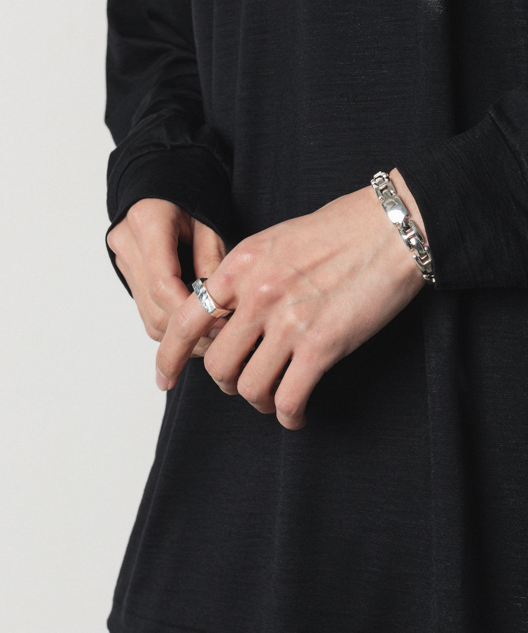 INTÉRIM インテリムのTAXCO SILVER FLAT BUMPY RINGの公式通販サイトsession福岡セレクトショップ