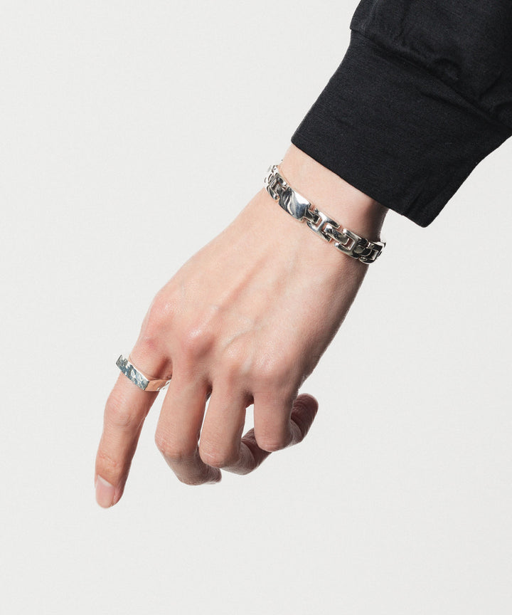 INTÉRIM インテリムのTAXCO SILVER FLAT BUMPY RINGの公式通販サイトsession福岡セレクトショップ