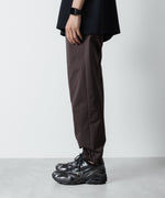 画像をギャラリービューアに読み込む, ATTACHMENT アタッチメントのPE HIGH GAUGE JERSEY TRAINING PANTS - L.BROWNの公式通販サイトsession福岡セレクトショップ
