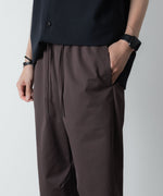 画像をギャラリービューアに読み込む, ATTACHMENT アタッチメントのPE HIGH GAUGE JERSEY TRAINING PANTS - L.BROWNの公式通販サイトsession福岡セレクトショップ
